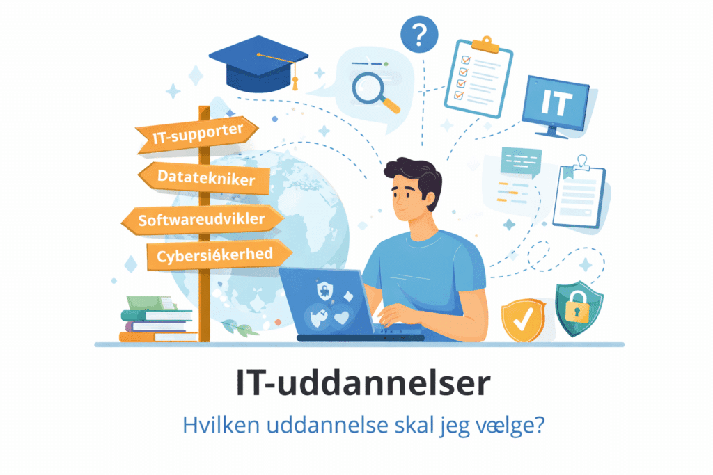 IT-uddannelser – hvilken uddannelse skal jeg vælge?