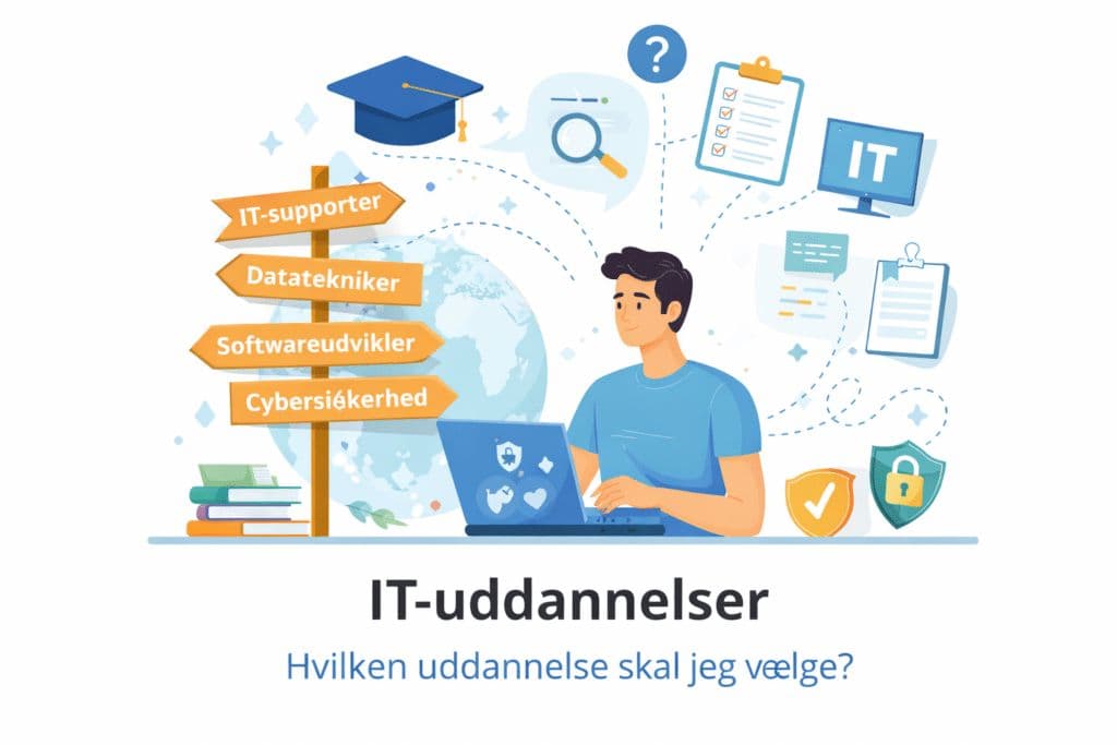 IT-uddannelser – hvilken uddannelse skal jeg vælge?