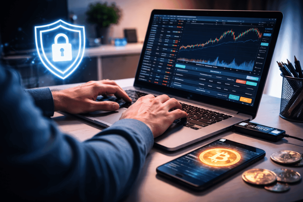 Kryptovaluta og digital sikkerhed: Sådan beskytter du dine investeringer online
